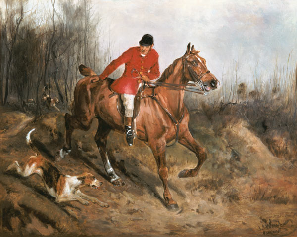 Hunting Scene od John Alfred Wheeler
