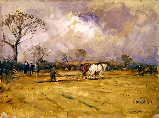 The Plough Team od John Atkinson