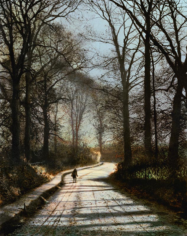 Moonlight Walk od John Atkinson Grimshaw