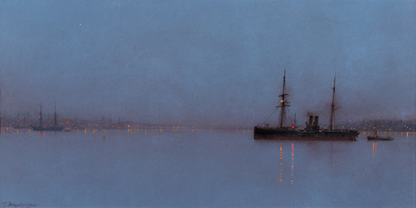 Port Light od John Atkinson Grimshaw