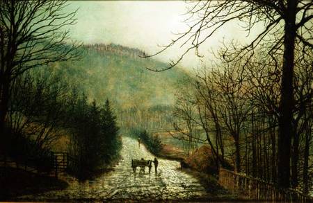 Forge Valley od John Atkinson Grimshaw