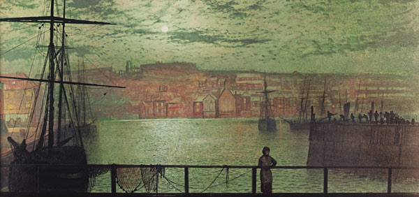 Whitby from Station Quay od John Atkinson Grimshaw