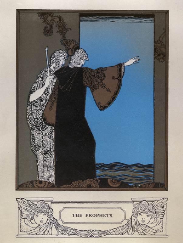The Prophets from Everyman, published by Chapman & Hall, 1925 (colour litho) od John Austen
