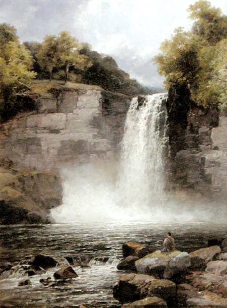 Ruthven Falls, North Wales od John Brandon Smith