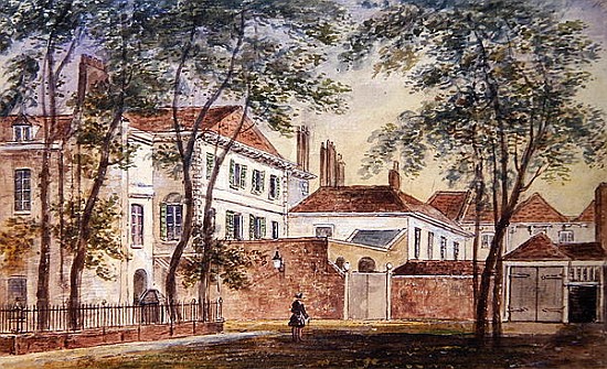 View of the House and Museum of the Late Duchess of Portland (1715-1785) 1796 od John Bromley
