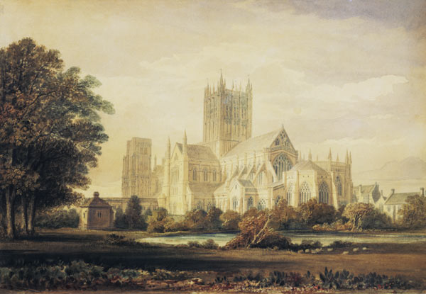 Wells Cathedral od John Buckler