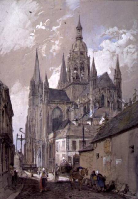 Bayeux Cathedral, View from the South East od John Burgess