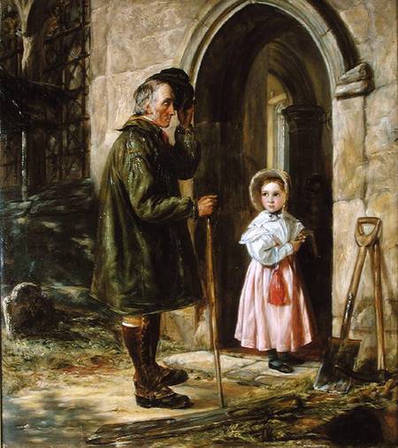 The Contrast: Youth and Age od John Calcott Horsley