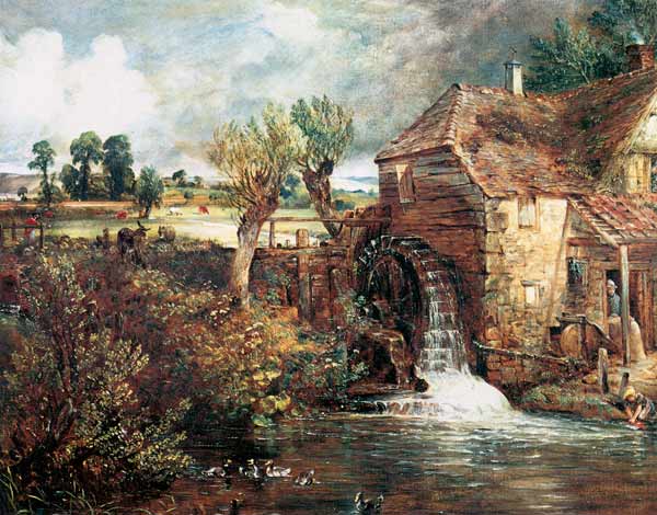 Parham mill, Gillingham od John Constable