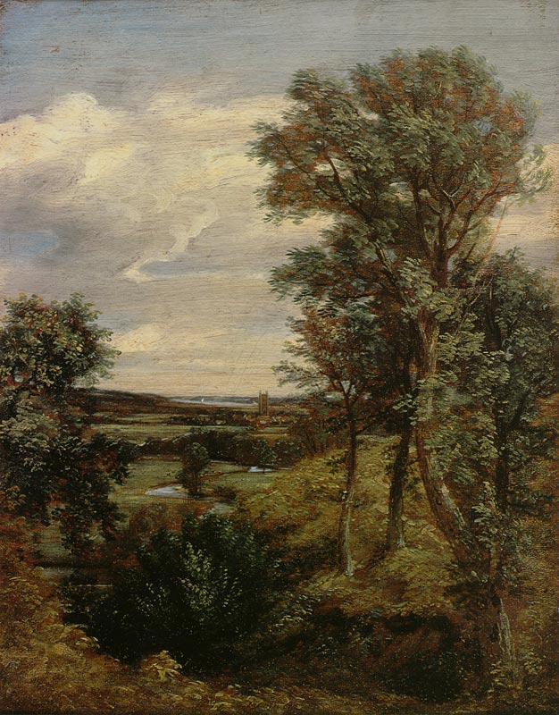 Dedham valley od John Constable