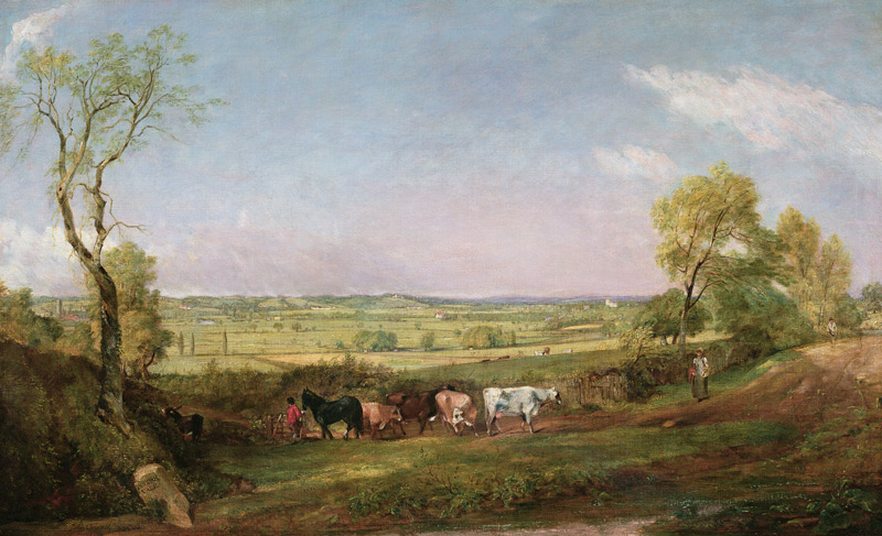 Dedham Vale: Morning od John Constable