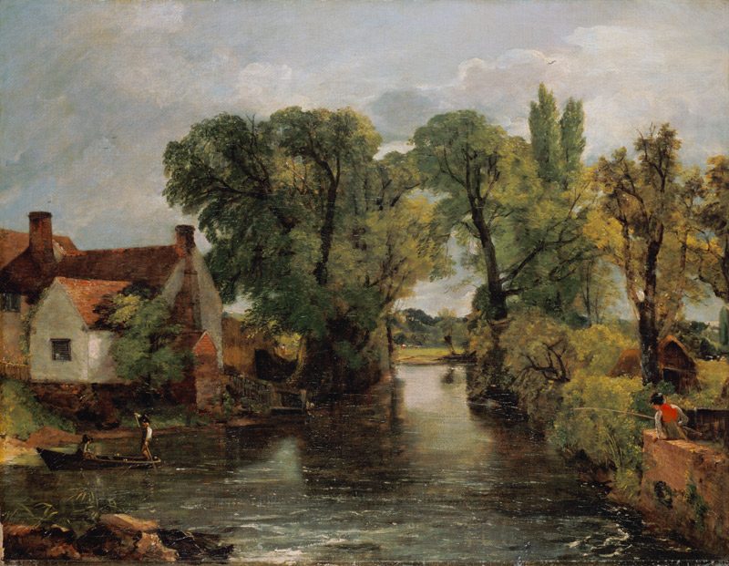 The mill brook. od John Constable