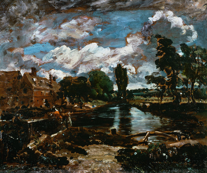 Flatford Mill from a Lock on the Stour, c.1811 od John Constable