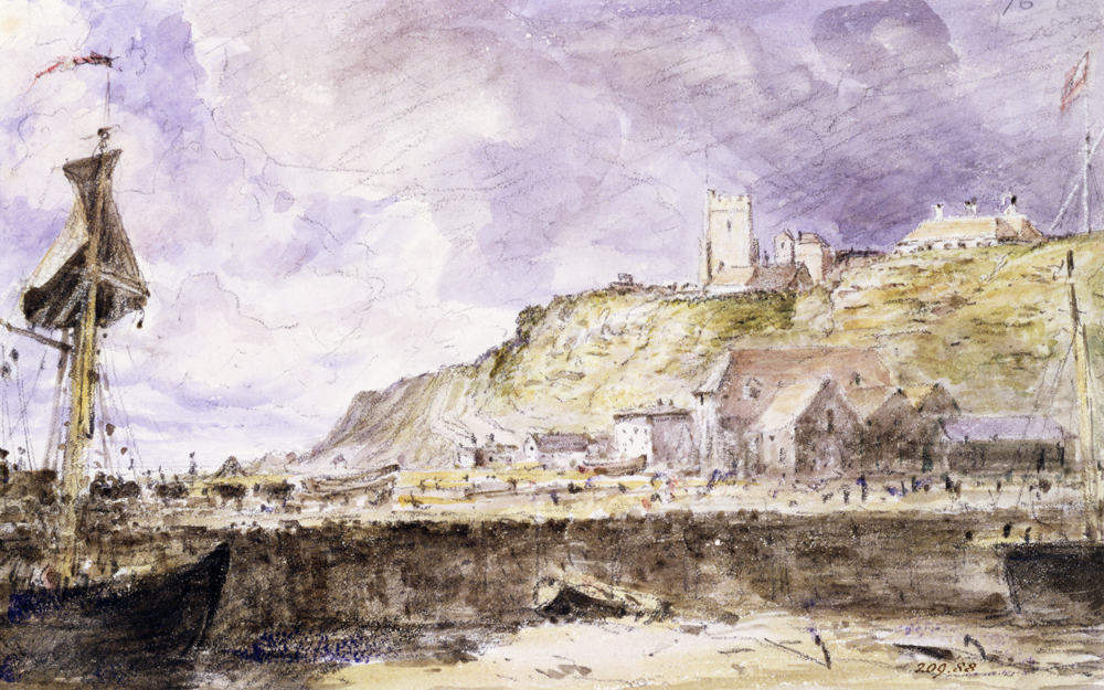 Folkestone Harbour od John Constable