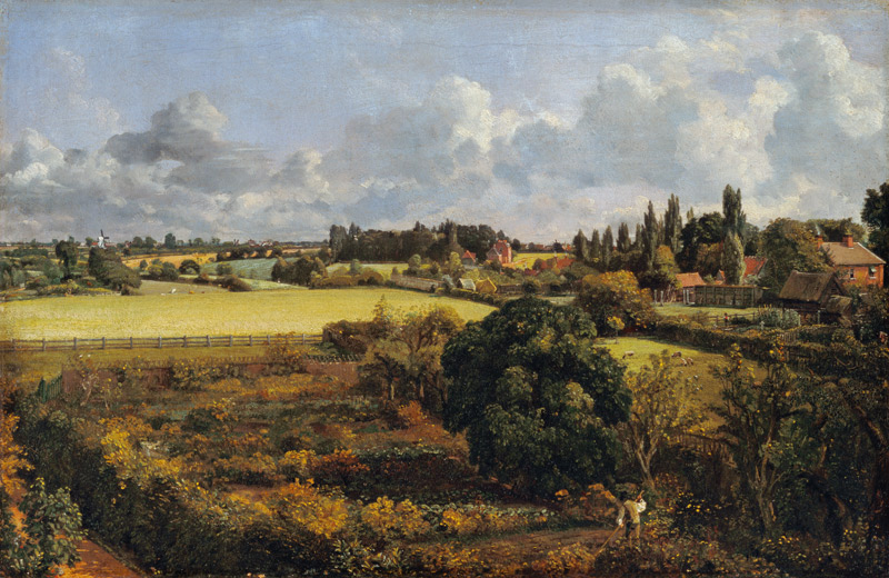Golding Constable's Kitchen Garden od John Constable
