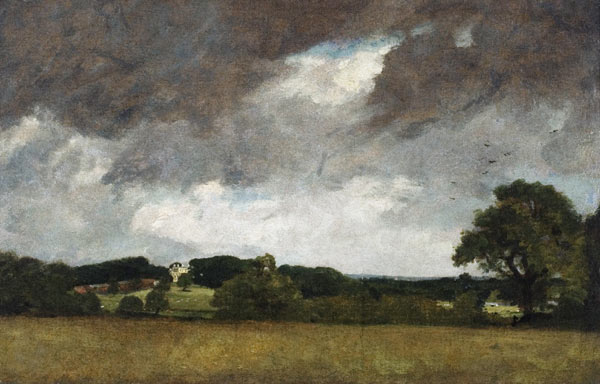 Malvern Hall from the South-West od John Constable