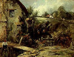Old water-mill od John Constable