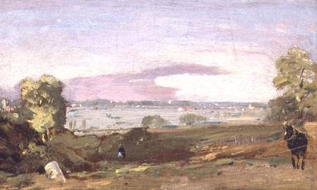 Dedham Vale, Suffolk  canvas laid on od John Constable