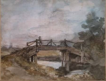New Fen Bridge od John Constable