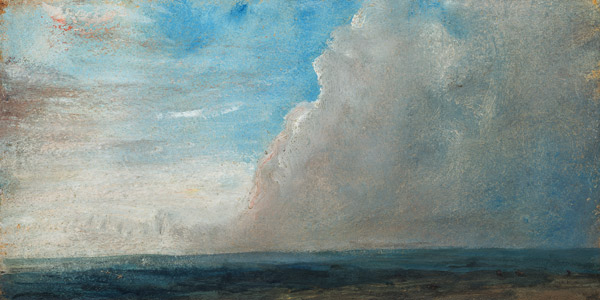 Sky Study (oil on canvas) od John Constable