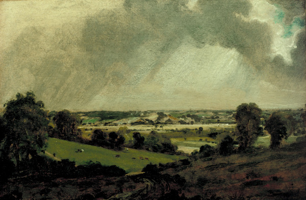 J.Constable / Dedham Vale / c.1811 od John Constable