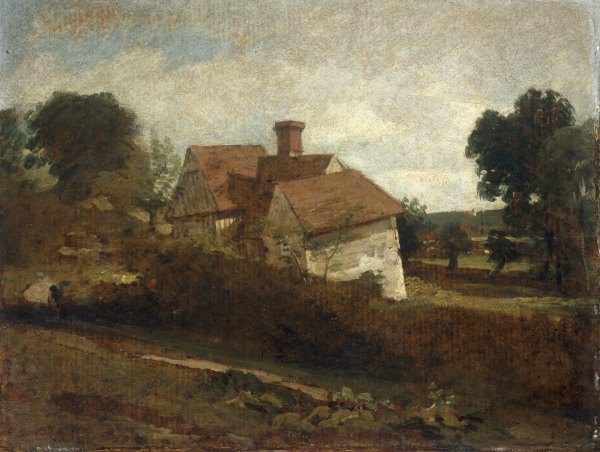 J.Constable, Landscape, c.1809. od John Constable