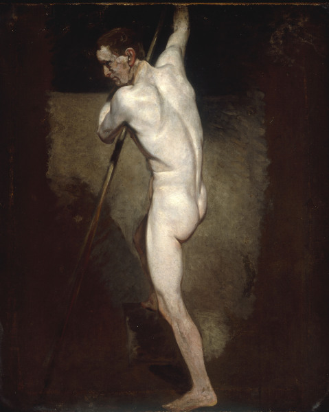 J.Constable, Male Nude, c.1808. od John Constable