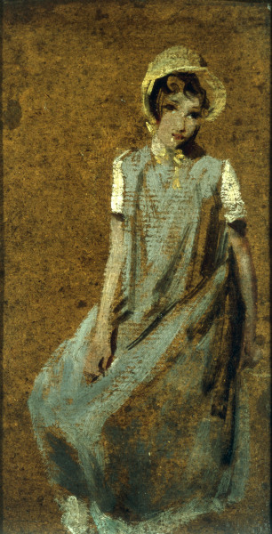 J.Constable, Study of a Girl, 1909. od John Constable