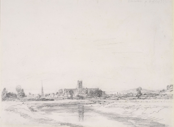 J.Constable, Worcester Cathedral, 1835. od John Constable