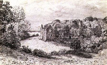 Netley Abbey od John Constable
