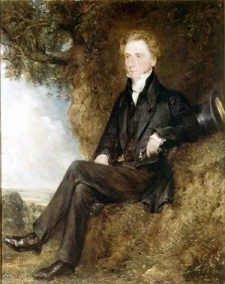 Portrait of Dr Thomas Simcox Lea od John Constable