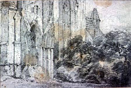 Ruins of a church od John Constable