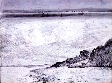 Sheerness; Coast scene near Southend od John Constable