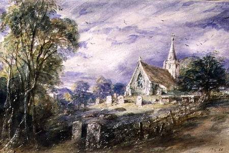 Stoke Poges Church od John Constable
