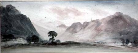 View in Borrowdale od John Constable