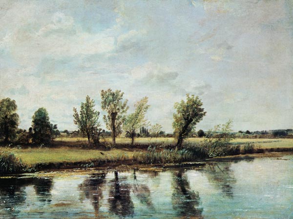 Water meadows approach Salisbury od John Constable