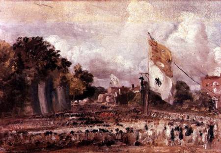 Waterloo Feast at East Bergholt od John Constable