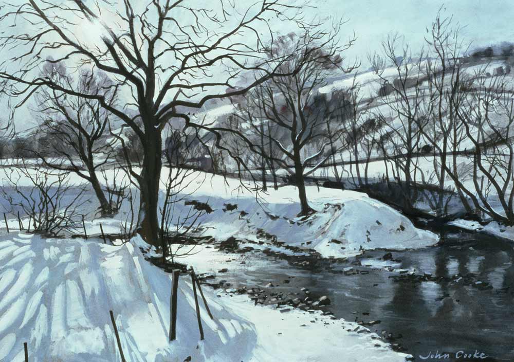 Winter River od John  Cooke