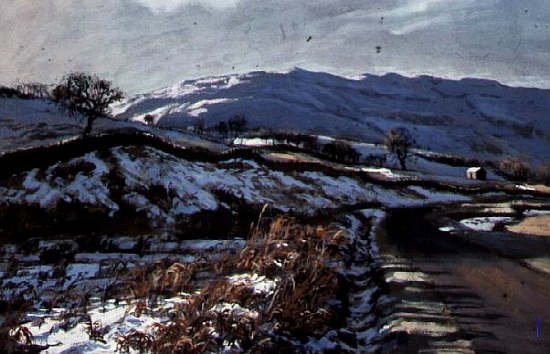 Winter Morning, Barbondale, Barbon, nr Kirby Lonsdale, Cumbria od John  Cooke