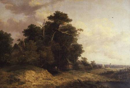 Landscape Scene in Norfolk od John Crome