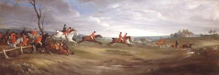 A Hunt Scurry with The Quorn od John E. Ferneley d.J.