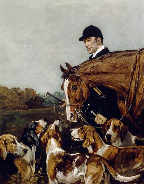 George Wateridge, Huntsman to the New Forest Buckhounds od John Emms