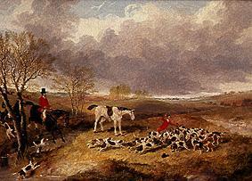 At the end of a dashing hunting in Cambridgeshire od John Frederick Herring d.J.