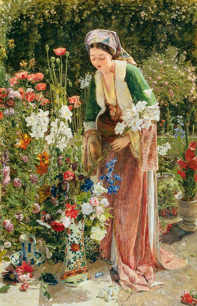 In the Bey's Garden od John Frederick Lewis