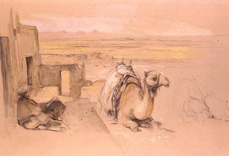 Camel, West Thebes od John Frederick Lewis