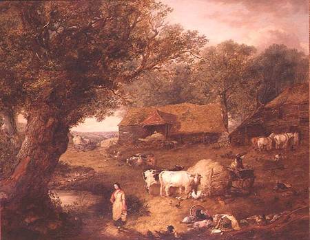 The Farmyard od John Frederick Pasmore