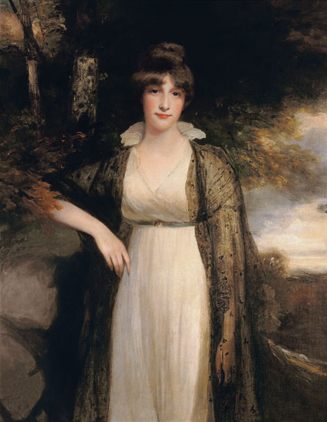 Portrait of Eleanor Agnes Daughter of the 1st Lord Auckland od John Hoppner