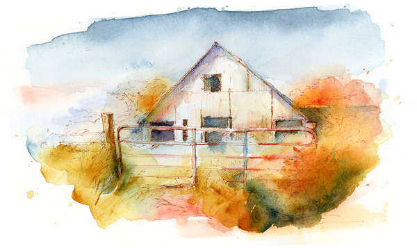 Barn in Pleasant Hill 2 od John Keeling