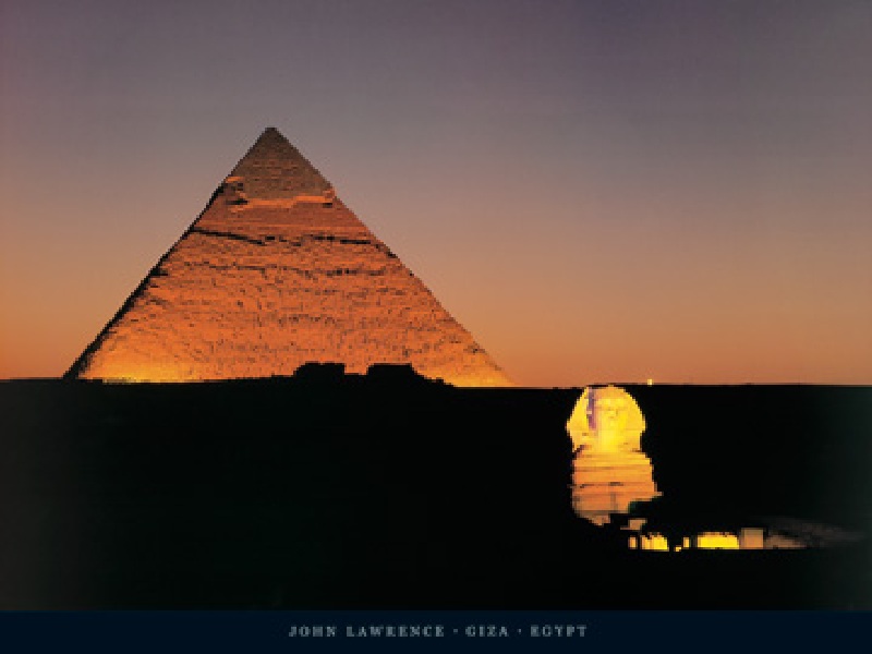 Giza, Egypt od John Lawrence