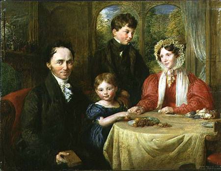 W.A. Garrett and Family od John Linnell